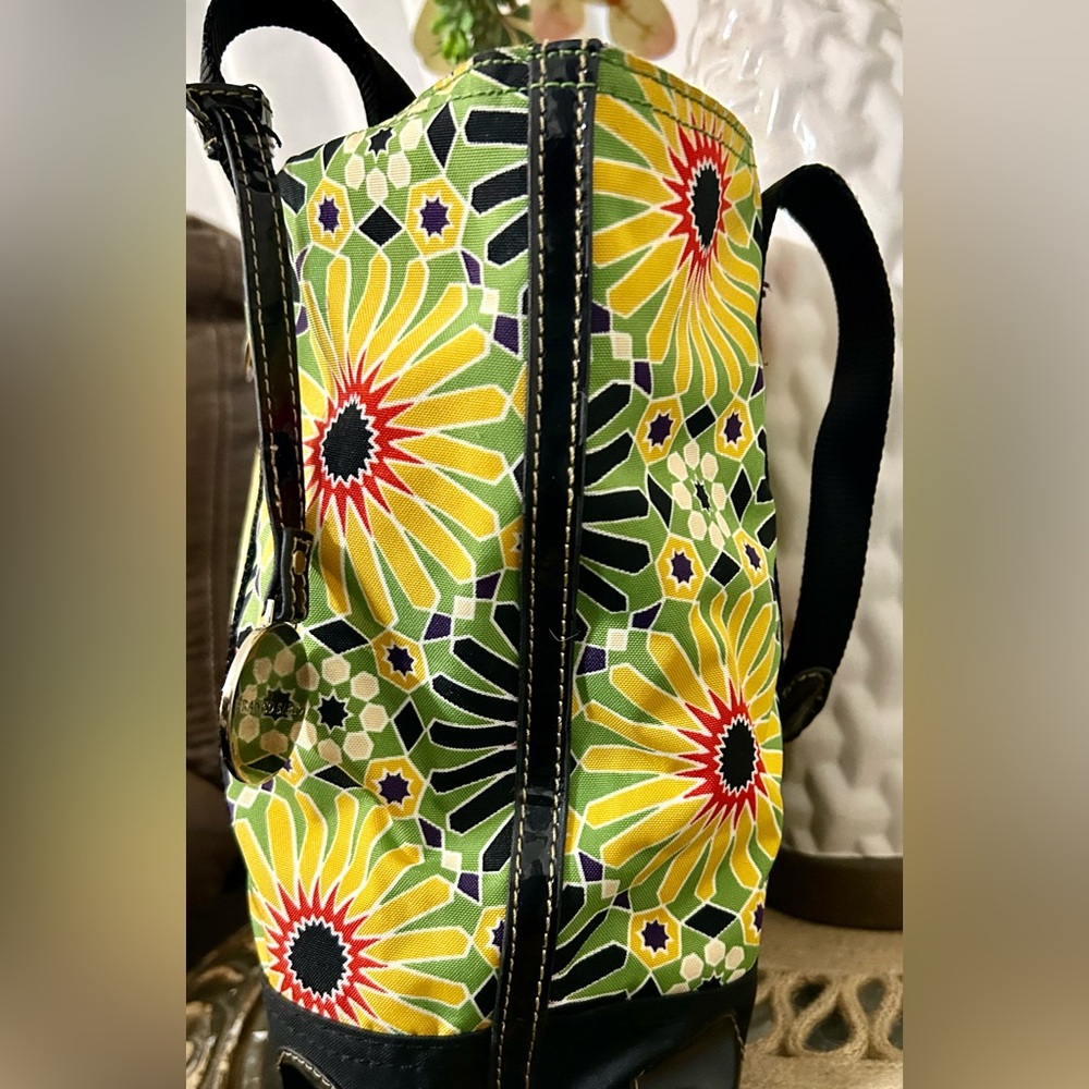 Franco Sarto Vibrant Floral Tote - Black, Yellow, Green *NWOT - Picture 9 of 16